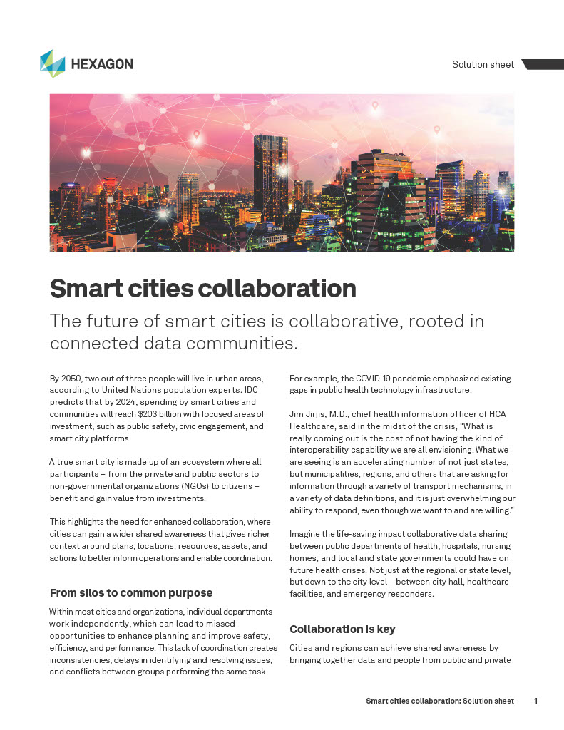 Smart Cities Collaboration Solution