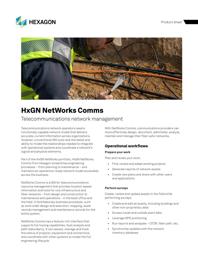 HxGN Networks Comms