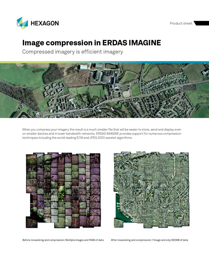 Image Compression in Erdas Imagine