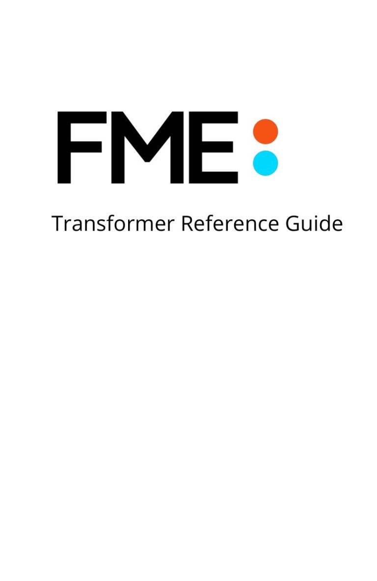 FME Transformer Guide 2023