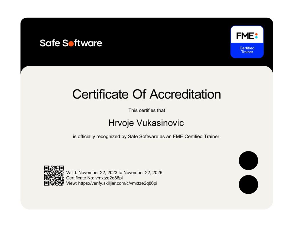 Hrvoje Vukasinovic FME Certified Trainer