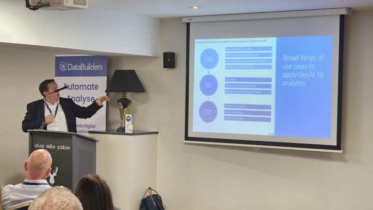 Ciaran Kirk, Generative AI at the Data Intelligence Event