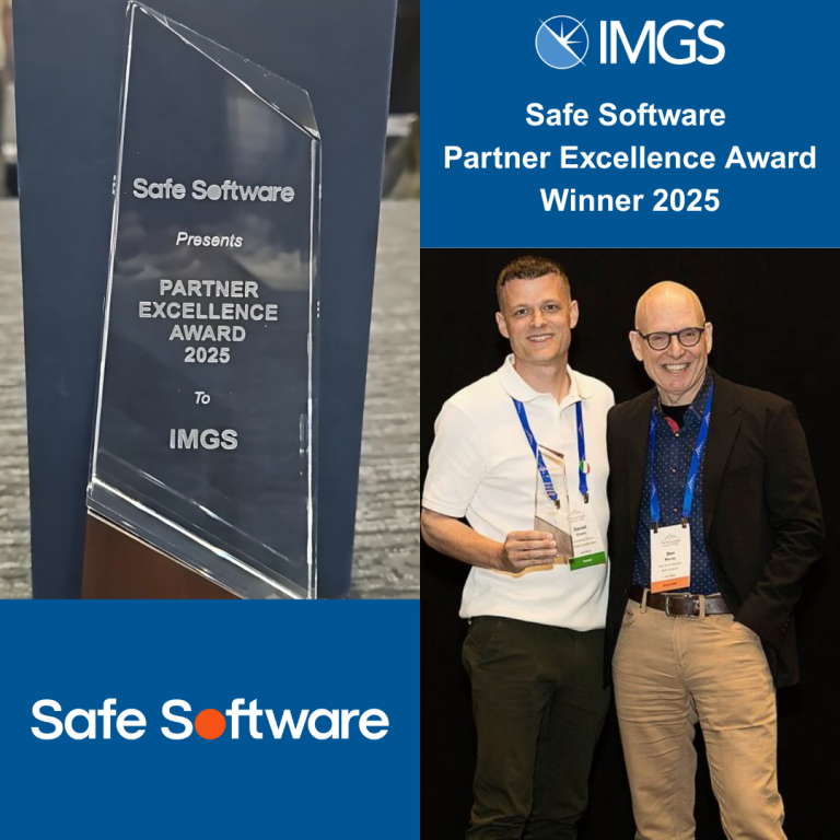 IMGS announced as Safe Software Partner Excellence Award 2025