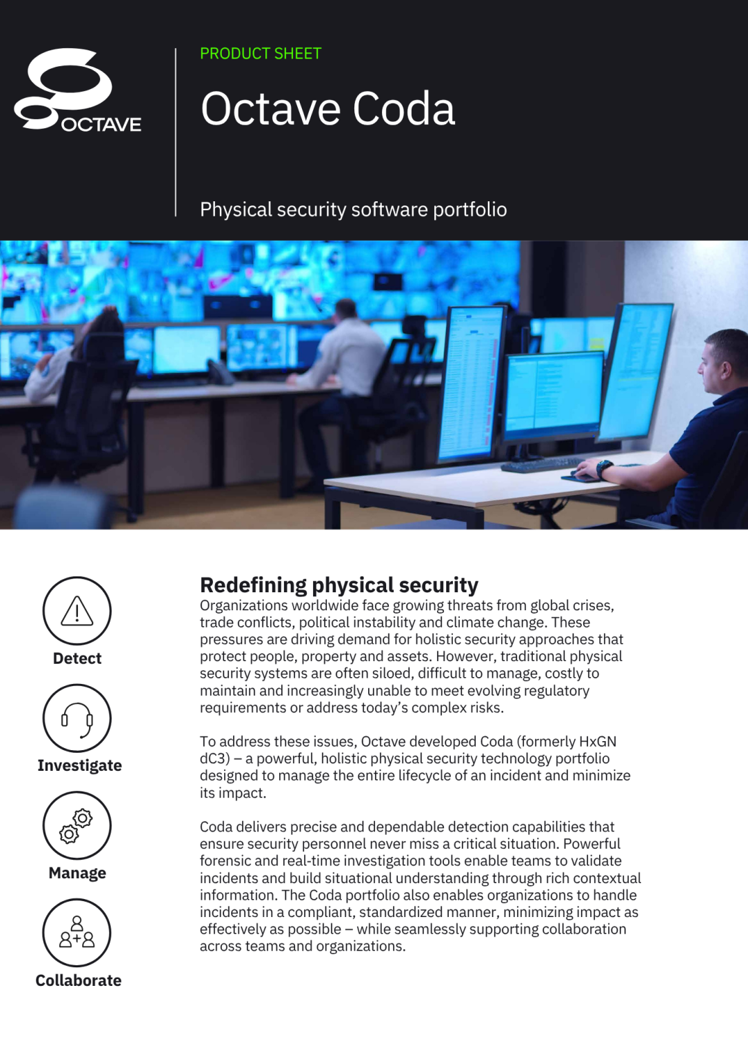 Octave Coda Product Sheet