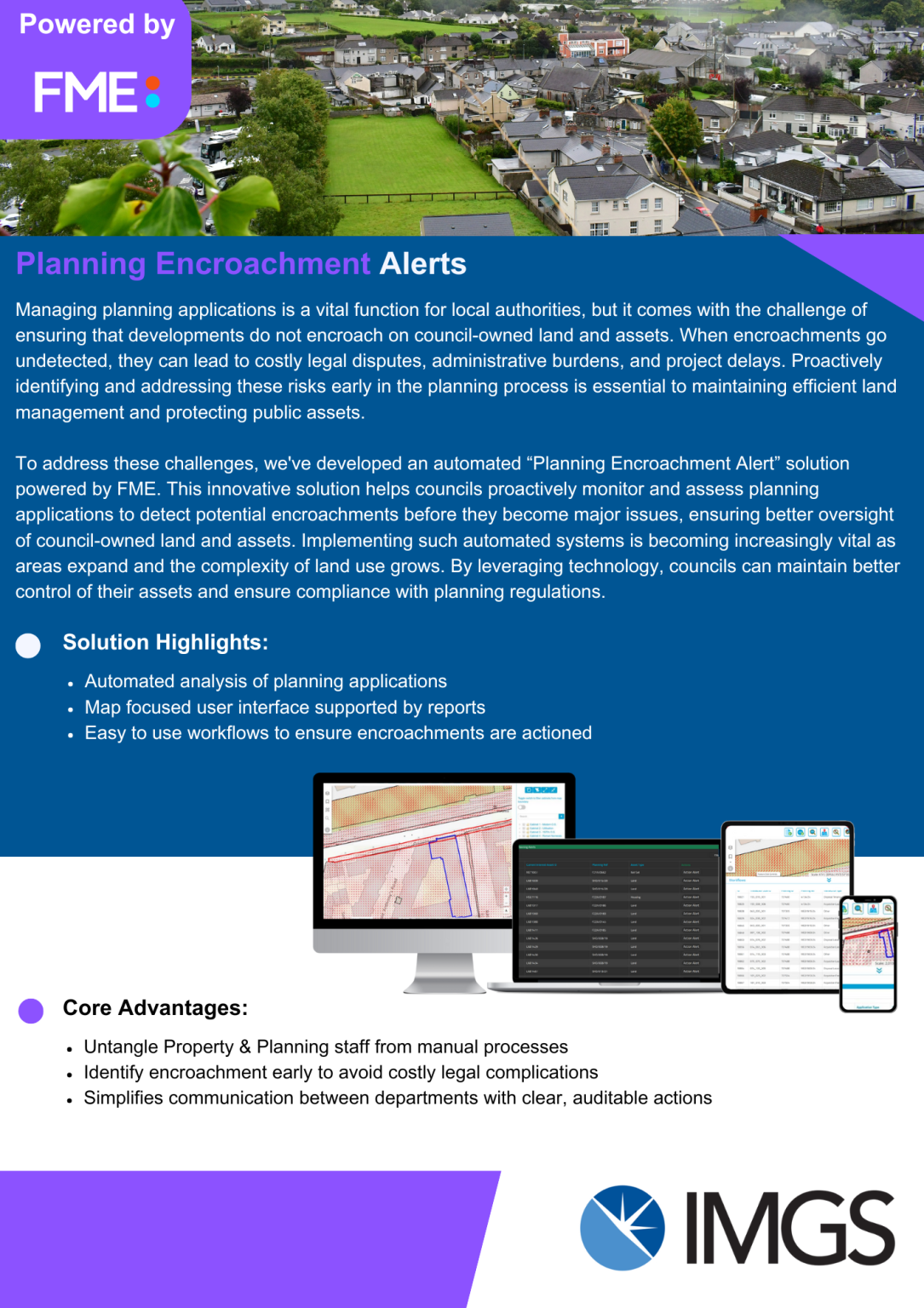 Planning Encroachment Alerts Portal